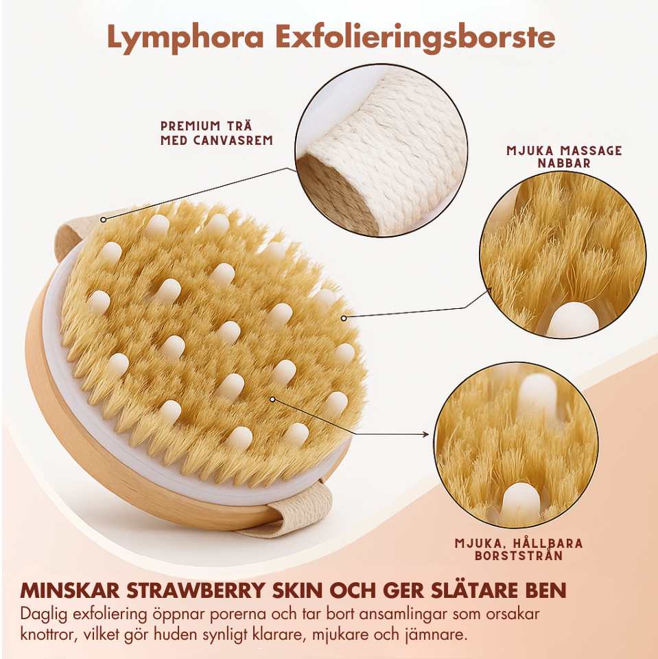 Lymphora Exfolieringsborste